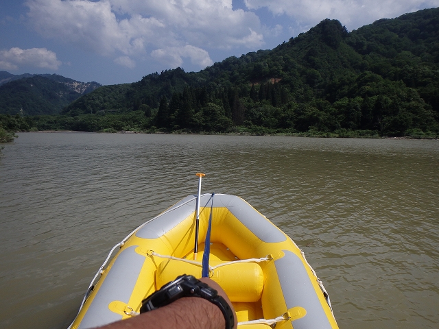 レイクラフティング　水遊び